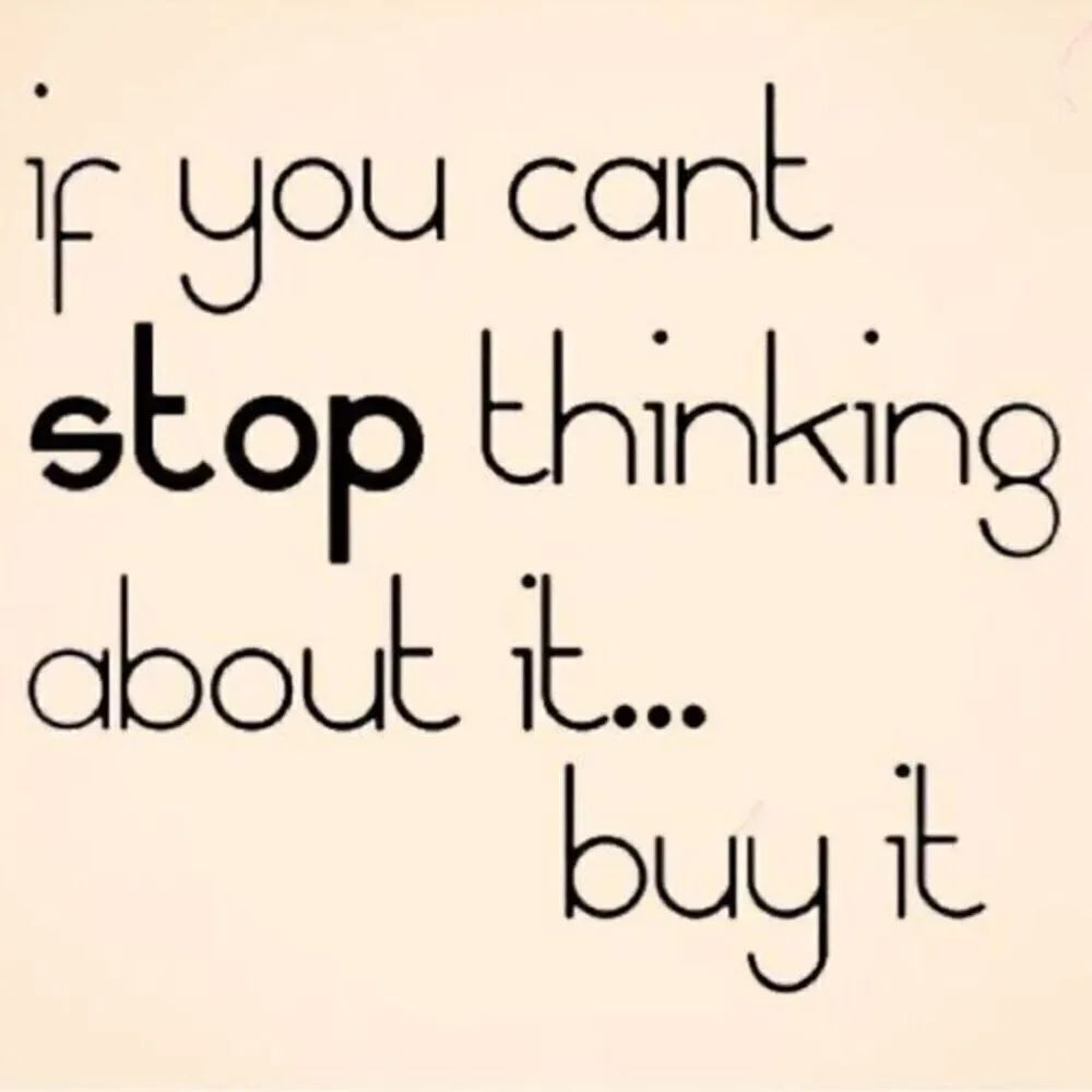 Shop till you drop